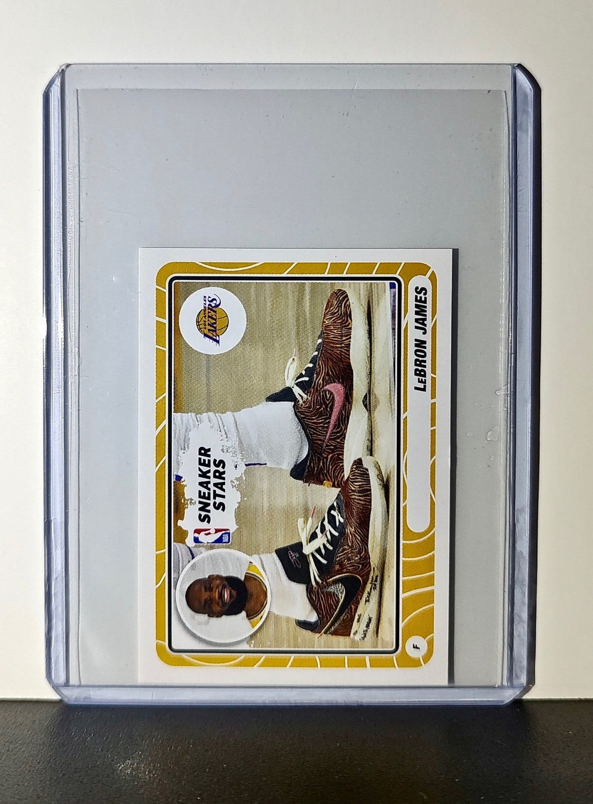 Lebron James 2023-24 Panini NBA #44 Sneaker Sticker Los Angeles Lakers