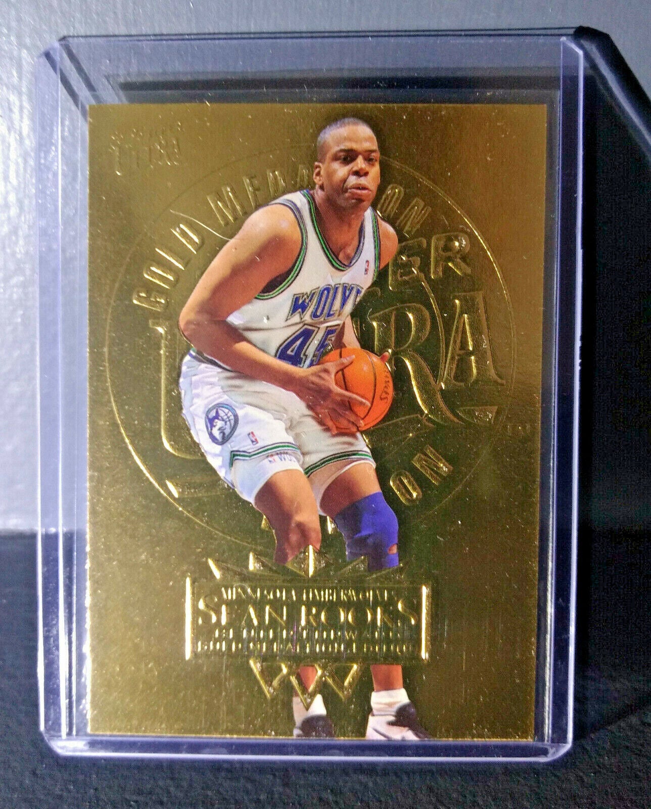 1995-96 Sean Rooks Fleer Ultra Gold Medallion #109 Basketball Card