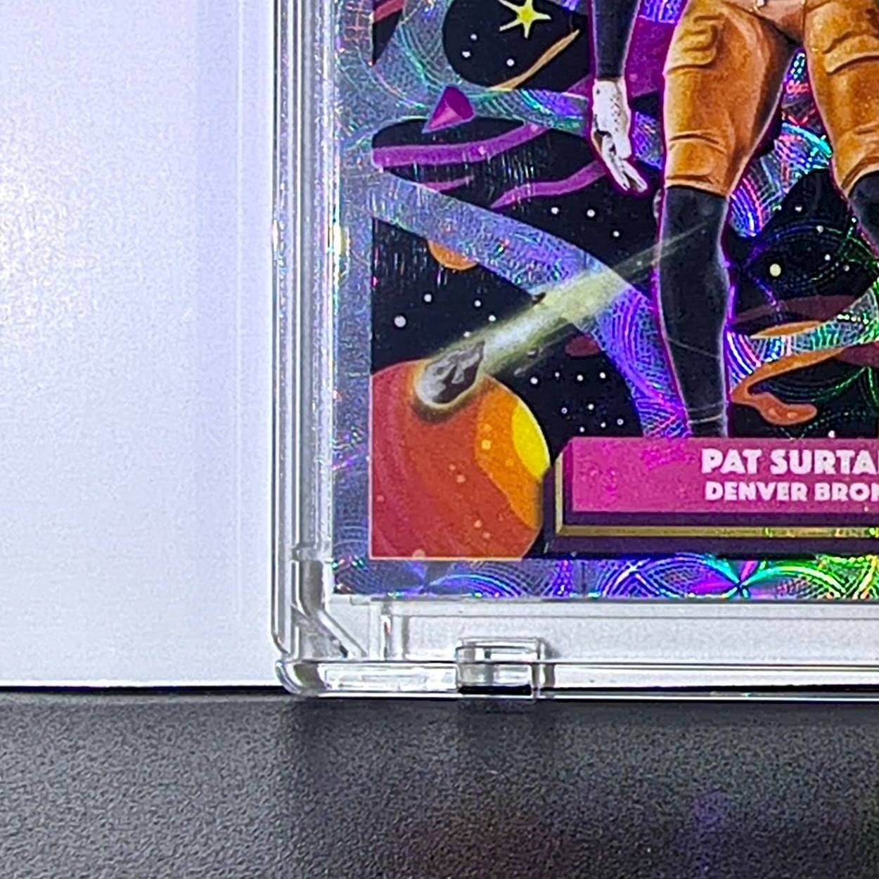 Pat Surtain II 2025 Topps Chrome Cosmic Nebula Refractor NFL #30 Denver Broncos
