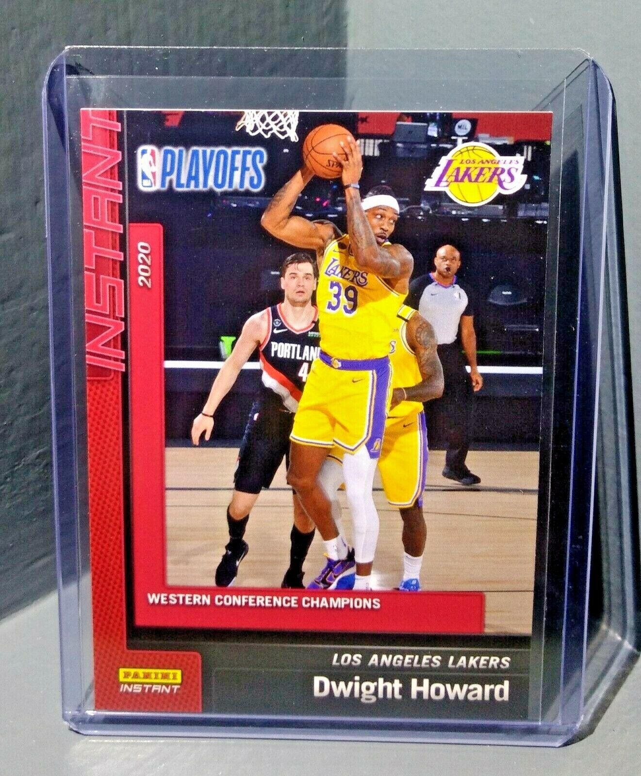 Dwight Howard 2019-2020 Panini NBA Instant Lakers #241 Basketball Card 1 of 340