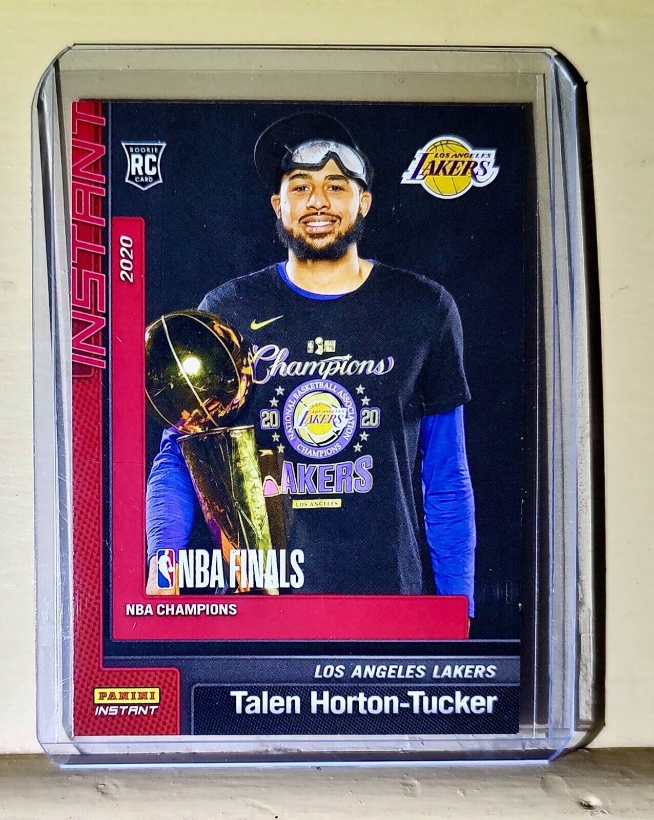 Talen Horton-Tucker 2019-20 Panini NBA #11 Rookie Card Lakers NBA Champions