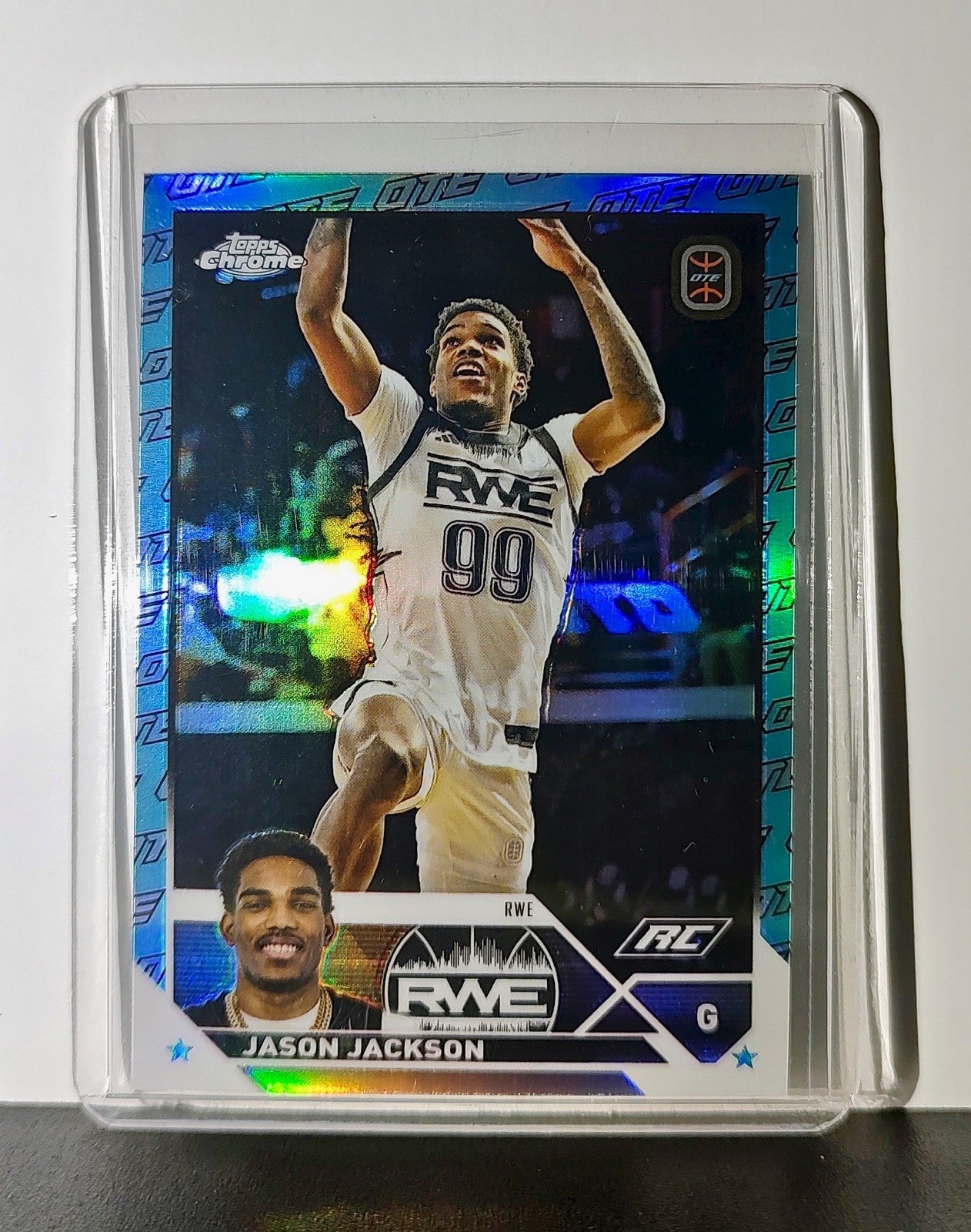 Jason Jackson 2023-24 Topps Chrome Overtime Elite #93 OTE Refractor RWE
