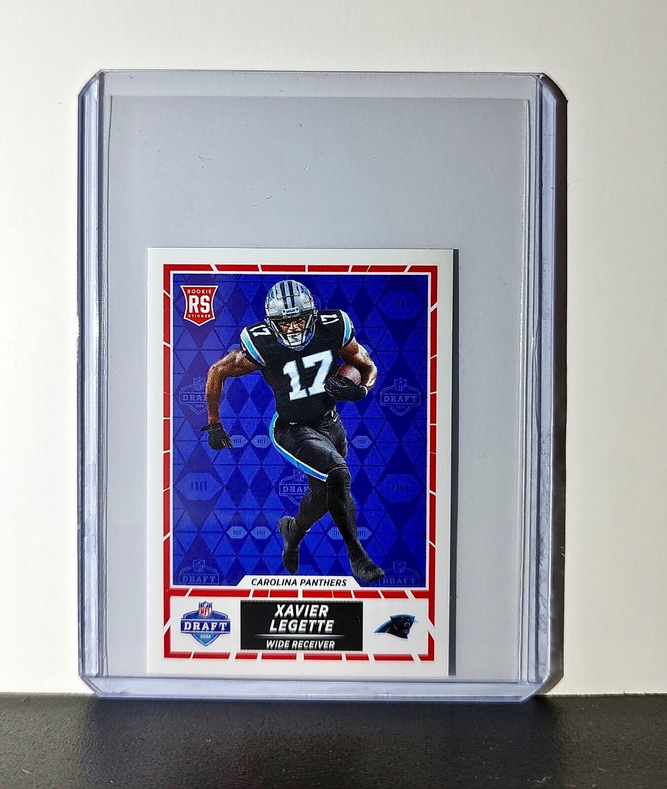 Xavier Legette Rookie 2024 Panini NFL Sticker #558 NFL Draft Carolina Panthers