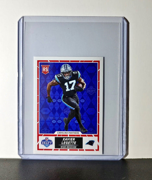 Xavier Legette Rookie 2024 Panini NFL Sticker #558 NFL Draft Carolina Panthers
