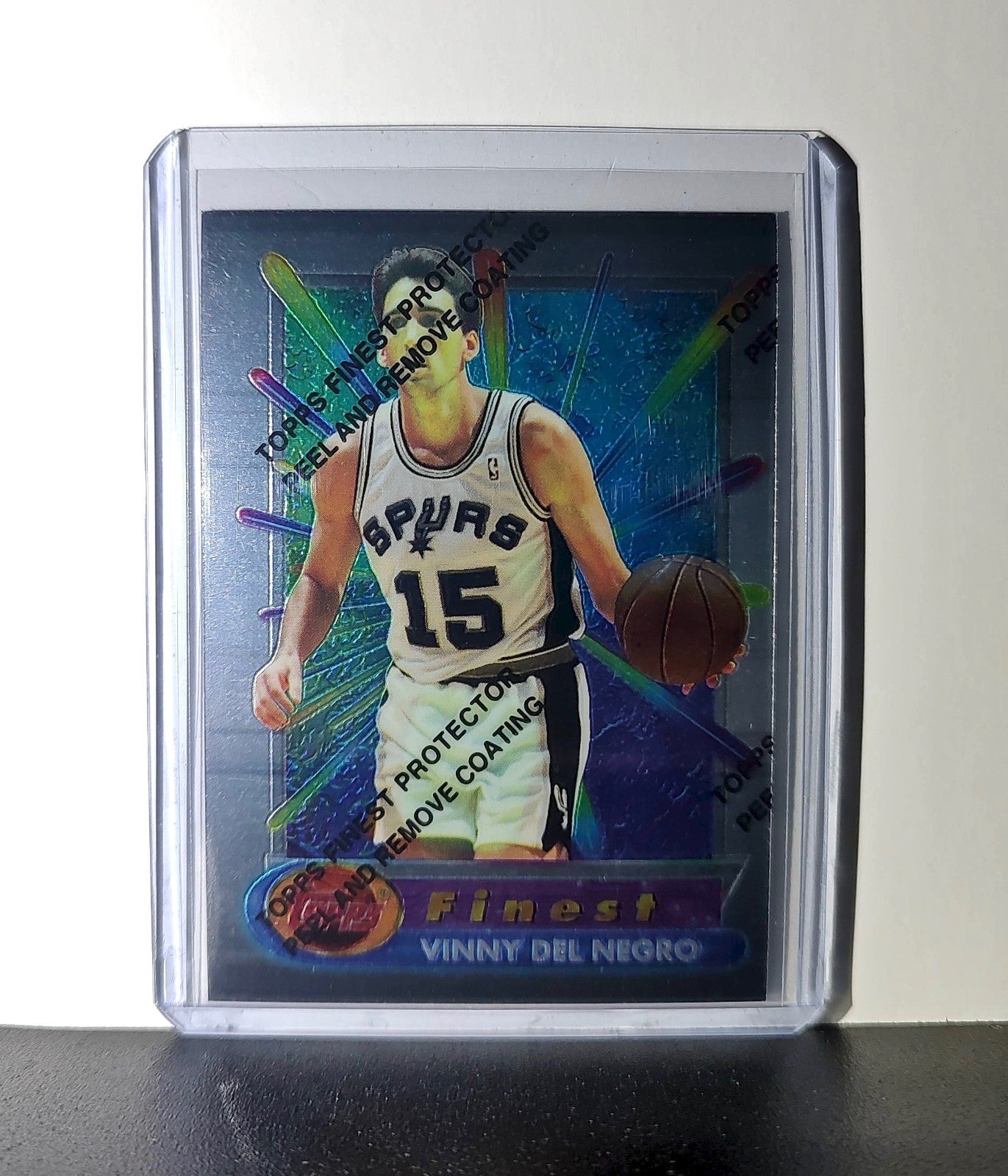 Vinny Del Negro 1994-95 Topps Finest #298 Basketball Card