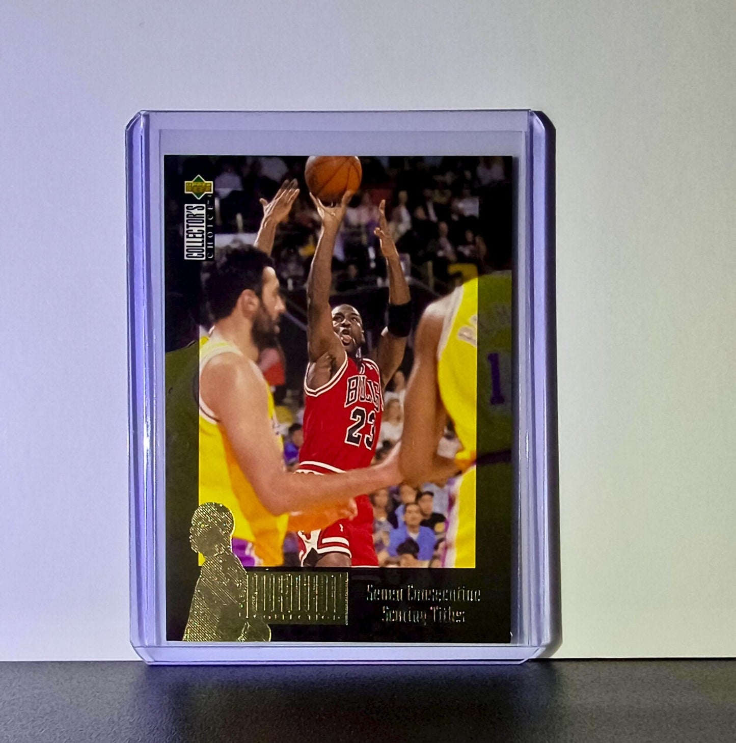 Michael Jordan 1995-96 Collector's Choice Jordan Collection Card Chicago Bulls