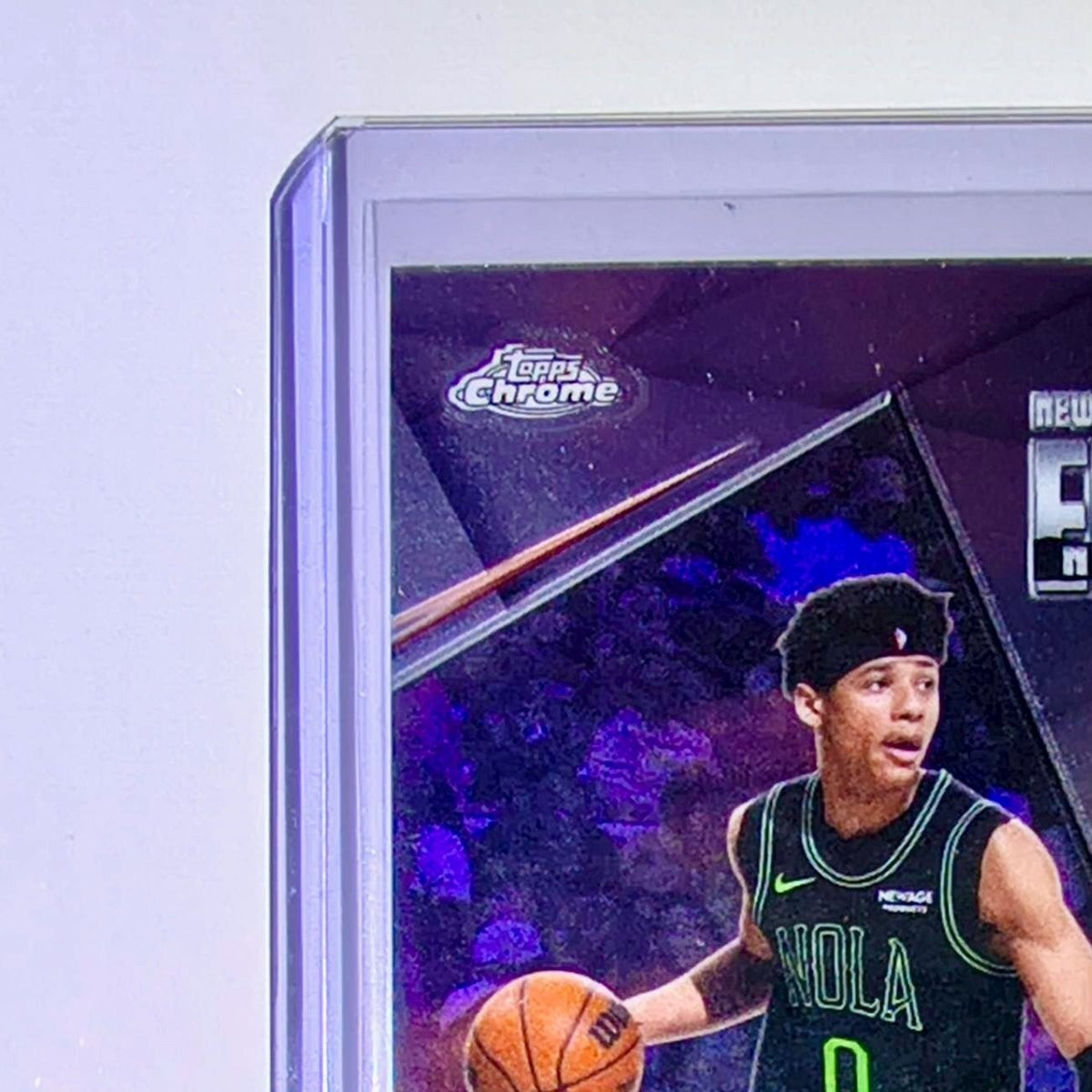 Jeremiah Fears Rookie 2025-26 NBA Topps Chrome Update New Editions #GR-8 Card