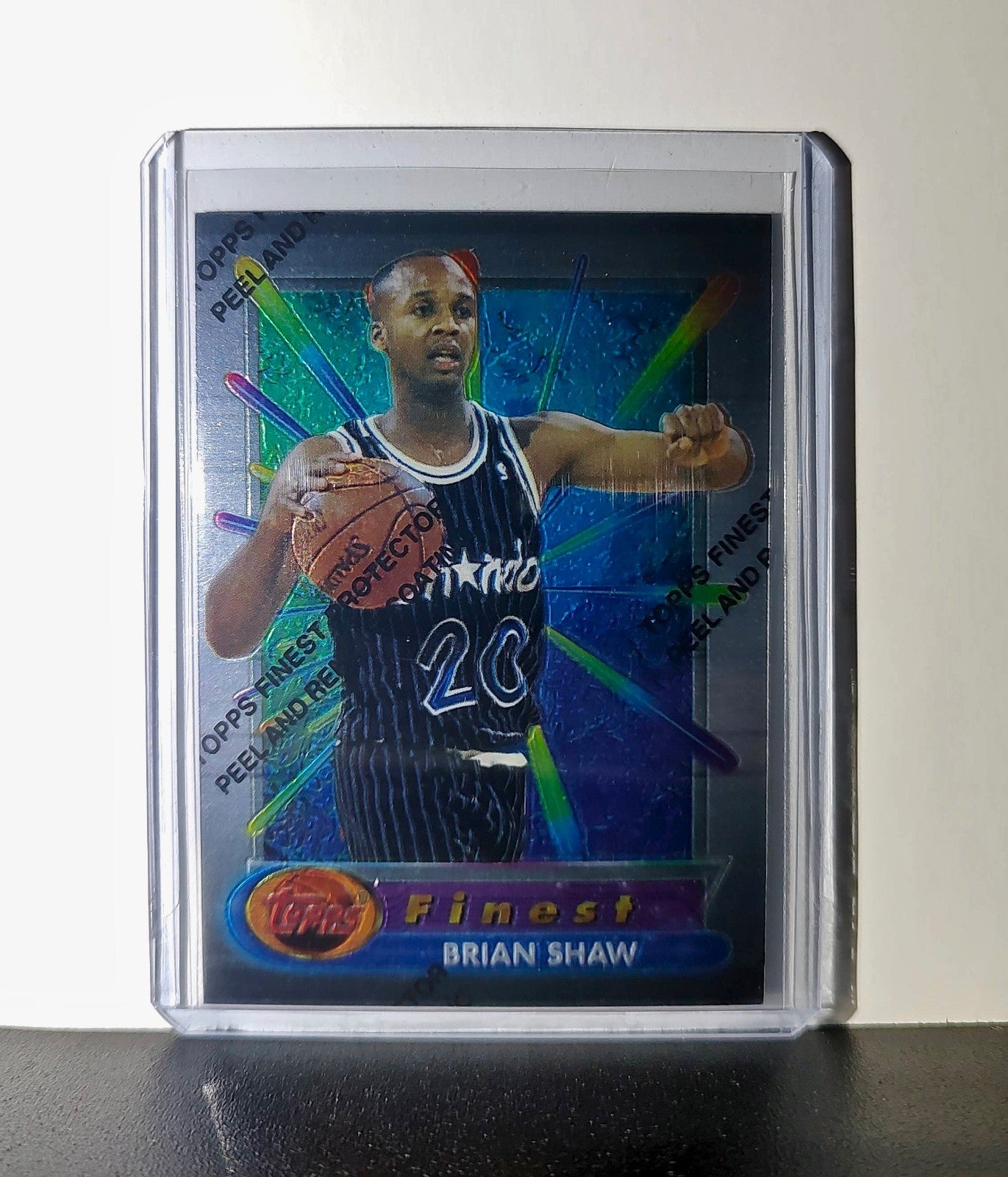 Brian Shaw 1994-95 Topps Finest #308 Basketball Card