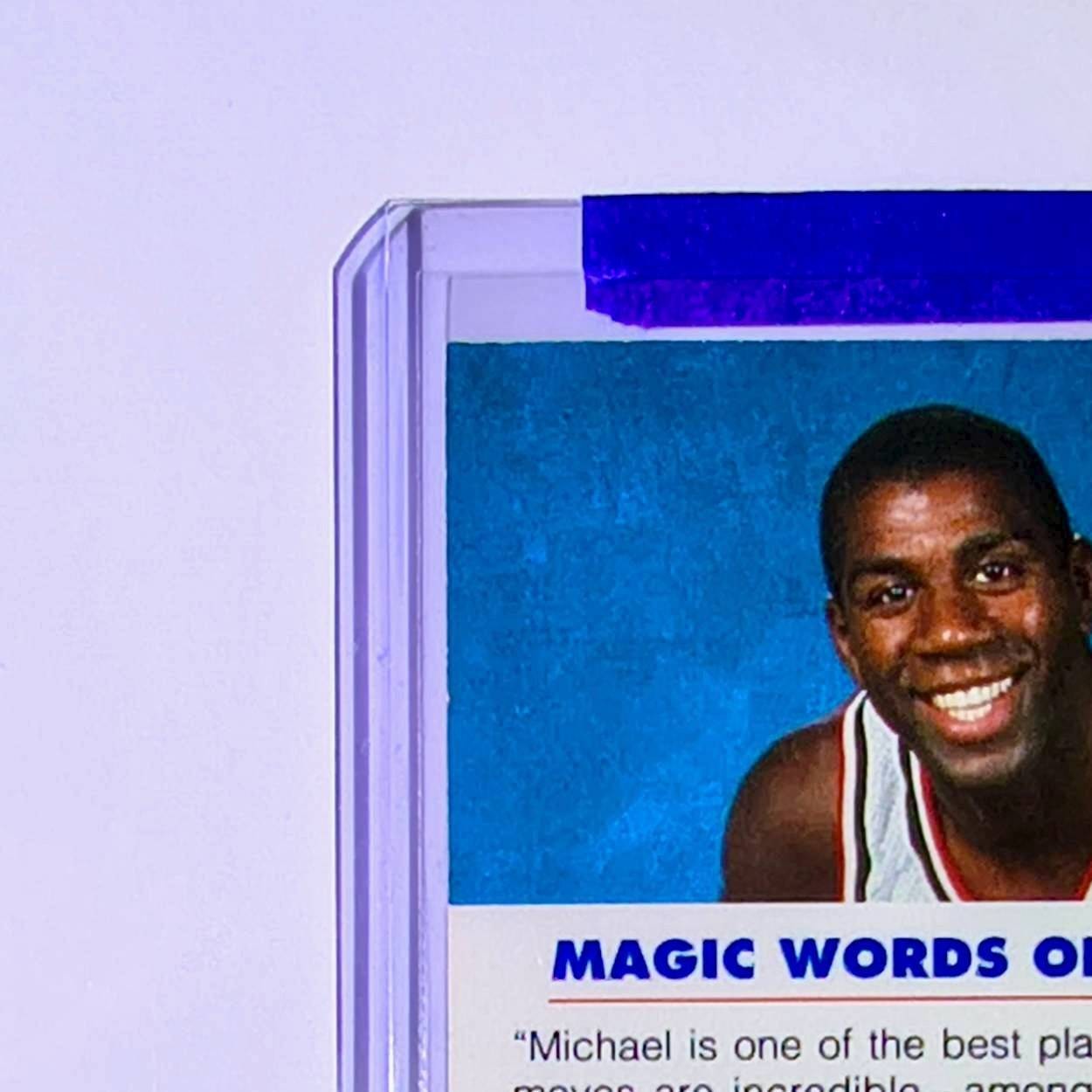 Michael Jordan Magic Johnson 1992-93 Skybox USA Basketball #105 Card Bulls