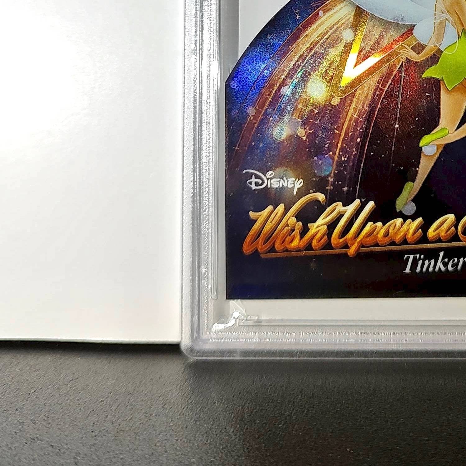 Tinker Bell 2025 Topps Chrome Disney #W-7 Wish Upon A Star Die Cut PSA 9