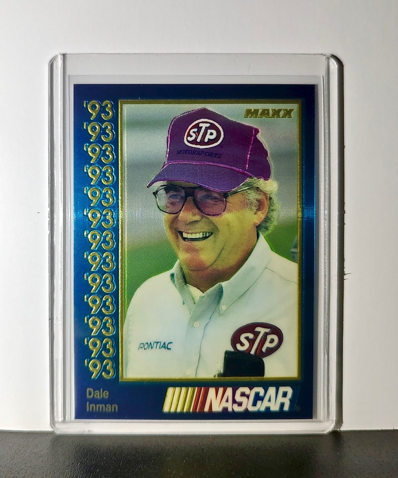 Dale Inman 1993 Maxx Premier Plus Racing #162 NASCAR Card Petty Enterprises