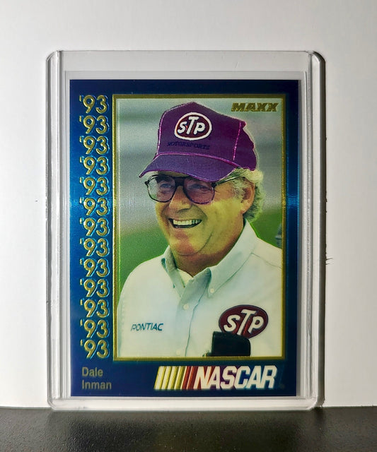Dale Inman 1993 Maxx Premier Plus Racing #162 NASCAR Card Petty Enterprises