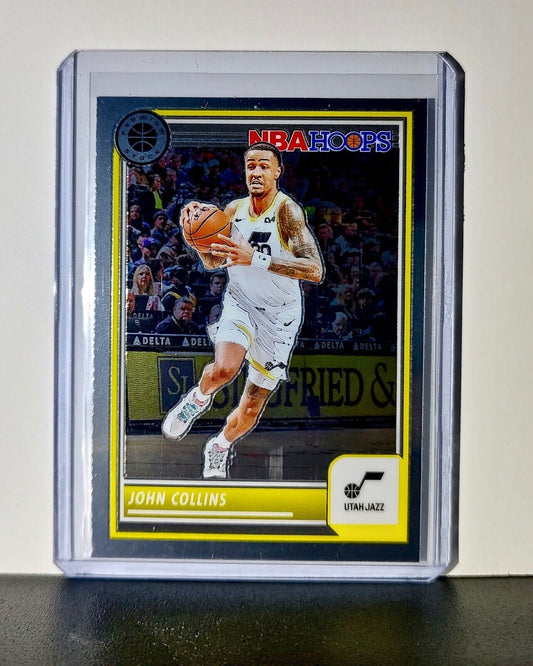 John Collins 2023-24 Panini Premium Stock NBA Hoops #97 Card Utah Jazz