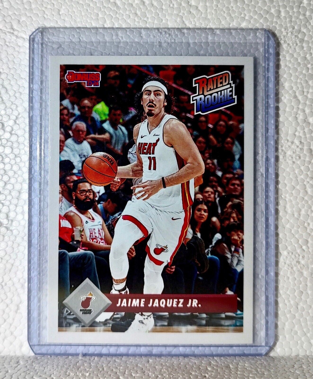 Jaime Jaquez Jr. 2023-24 Panini NBA #2 Rated Rookie Retro Card Miami Heat 1/715