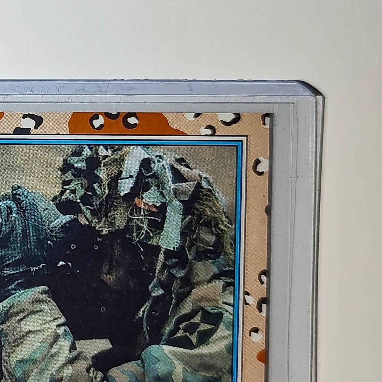 Dragon Missile Launcher 1991 Topps Desert Storm #105 Card