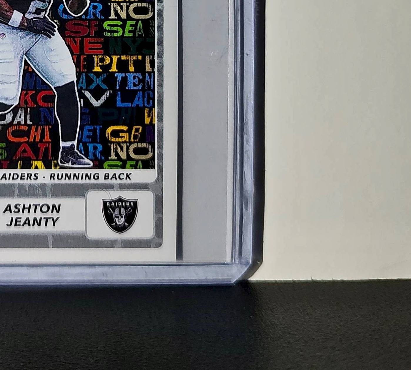 Ashton Jeanty Rookie 2025 Panini NFL #553 Draft Sticker Raiders