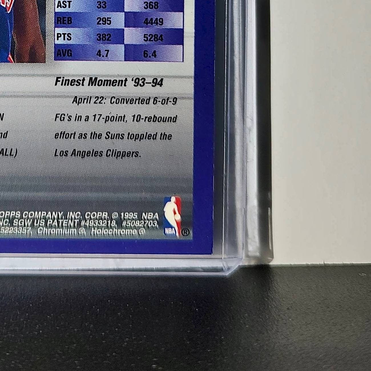 Mark West 1994-95 Topps Finest #184 Basketball Card