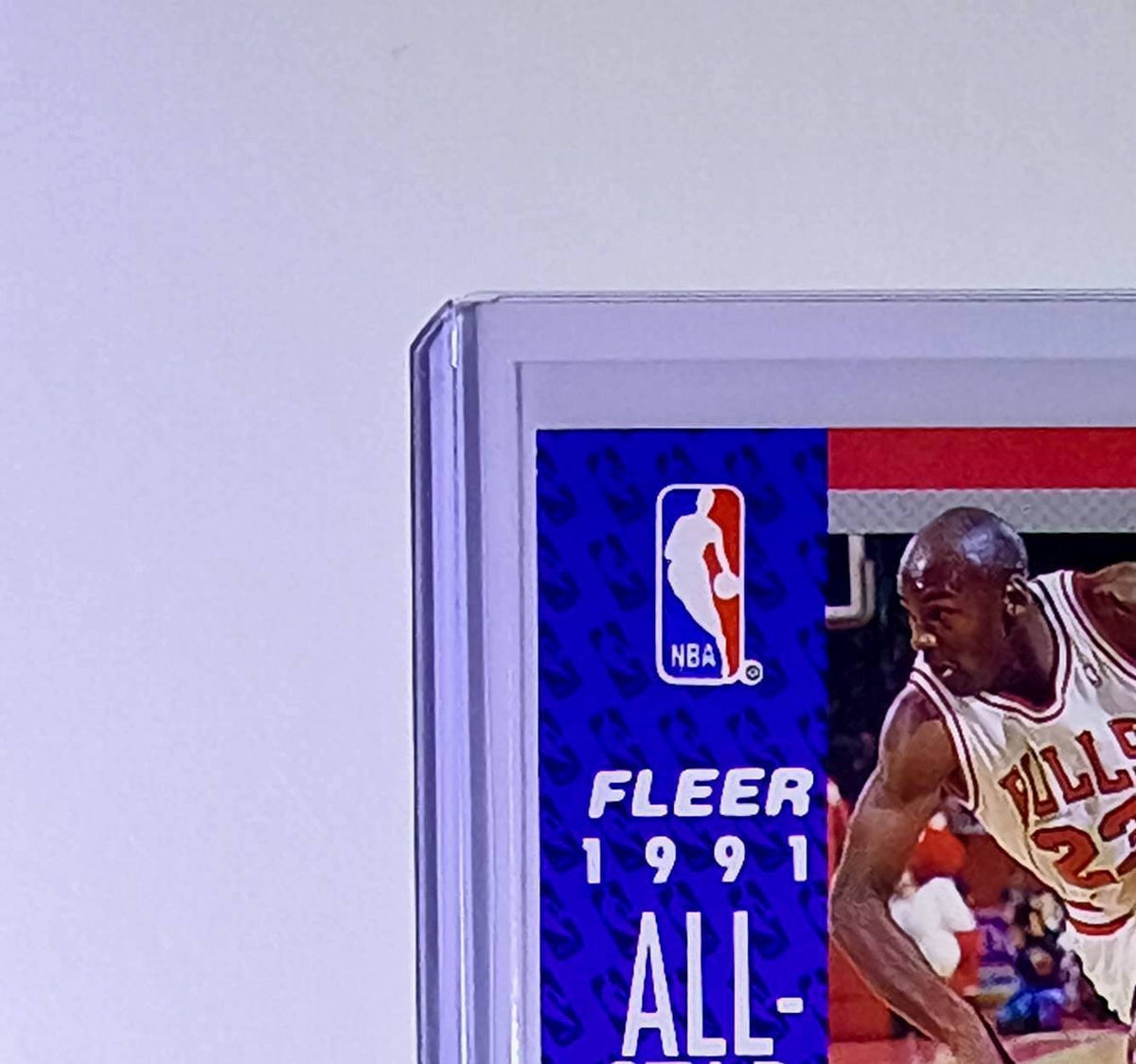 Michael Jordan 1991-92 Fleer All-Star Team #211 Basketball Card Chicago Bulls