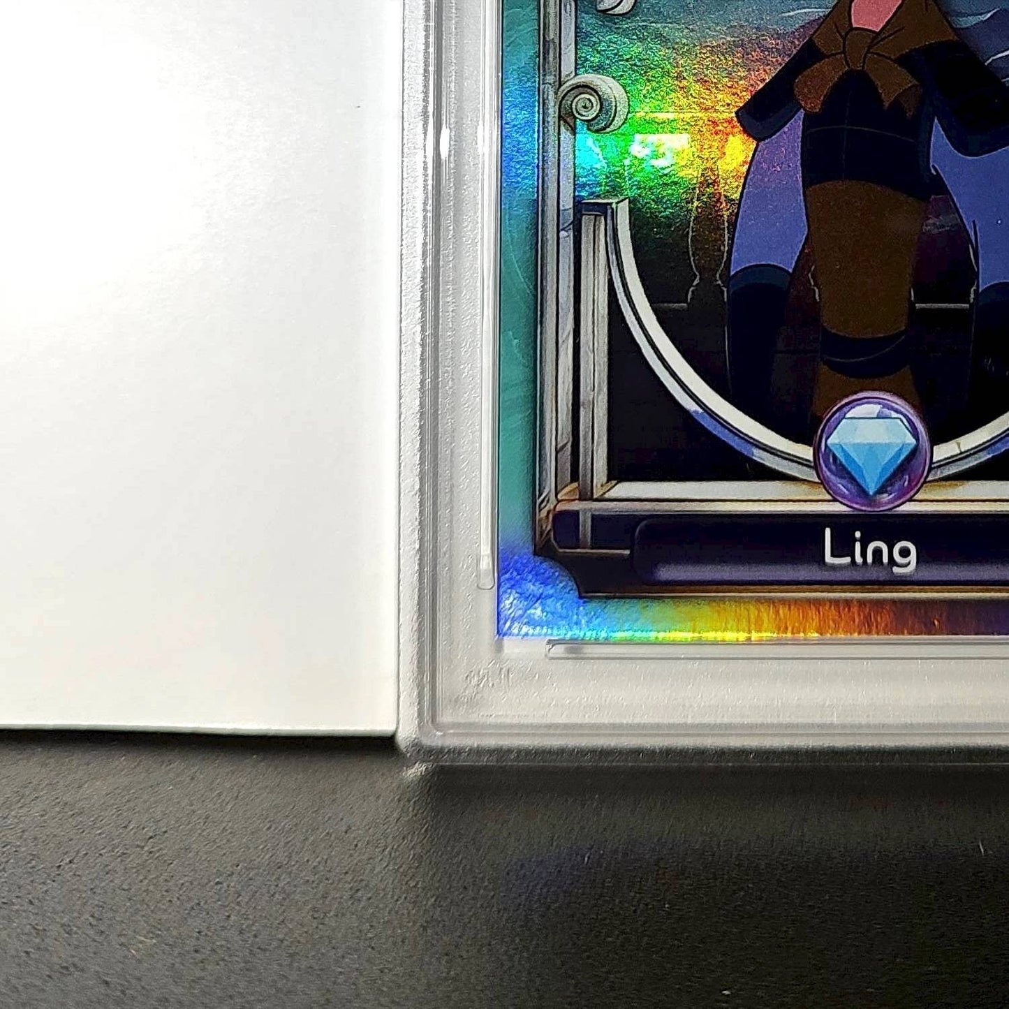 Ling 2025 Topps Disney Wonder #138 Diamond Card Mulan PSA 6