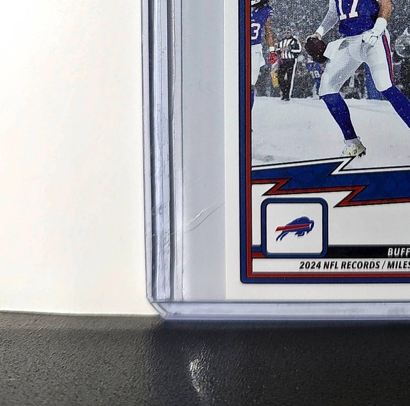 Josh Allen 2025 Panini NFL #24 Record/Milestone Sticker