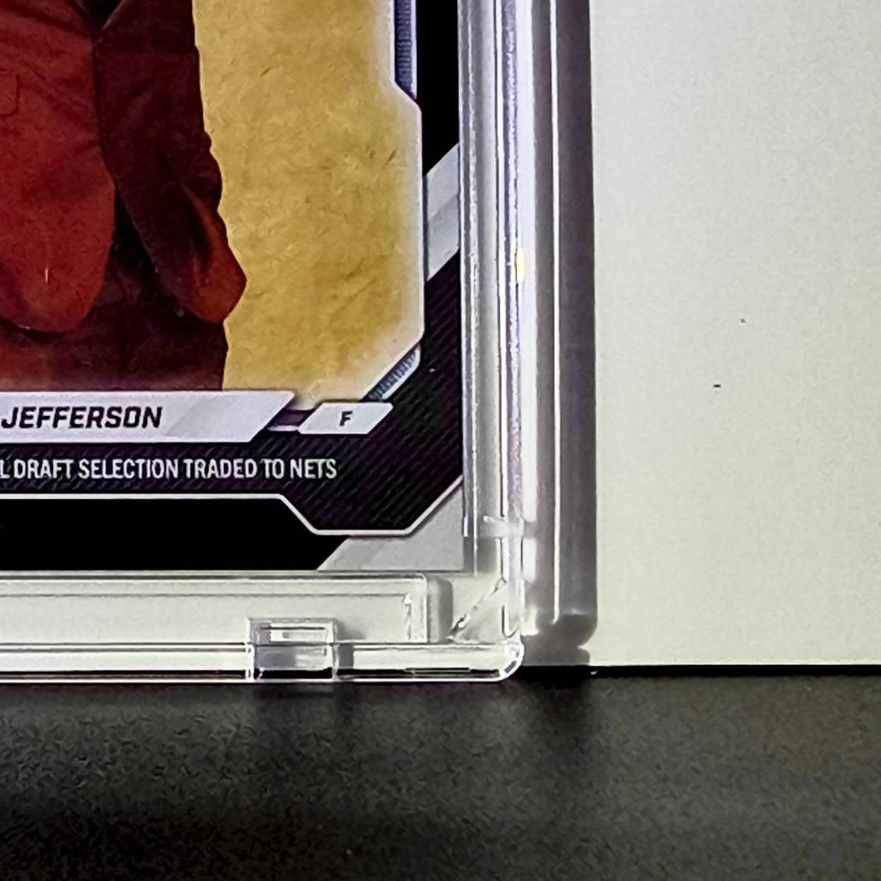 Joshua Jefferson Rookie 2026-27 Topps NBA Draft #JJEF Black Foil 07/10 Nets