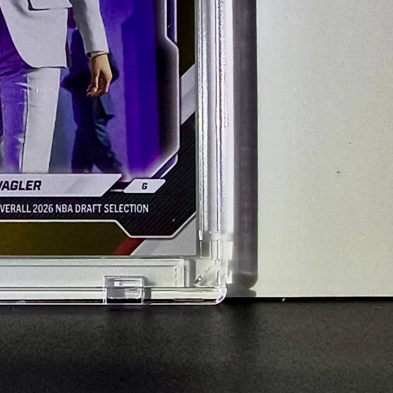 Keaton Wagler Rookie 2026-27 Topps NBA Draft Night KWAG Gold Foil 03/50 Clippers