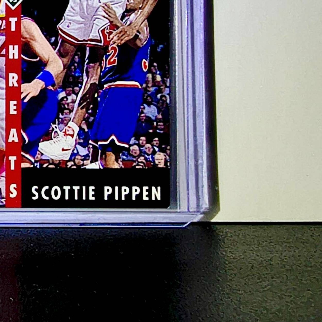 Michael Jordan Scottie Pippen 1992-93 Upper Deck Scoring Threats #62 Card Bulls