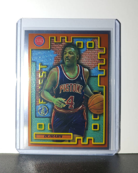Joe Dumars 1995-96 Topps Finest NBA #M25 Mysterly Pistons