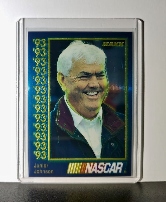 Junior Johnson 1993 Maxx Premier Plus Racing #89 NASCAR Card Junior Johnson