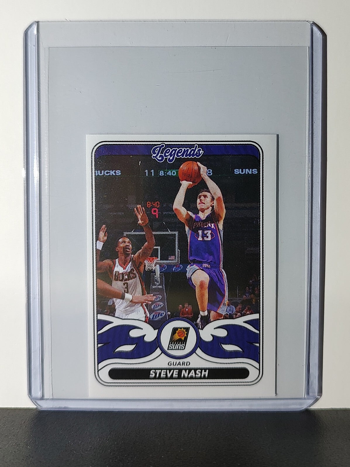 Steve Nash Legends 2024-25 Panini NBA #497 Sticker Card Phoenix Suns