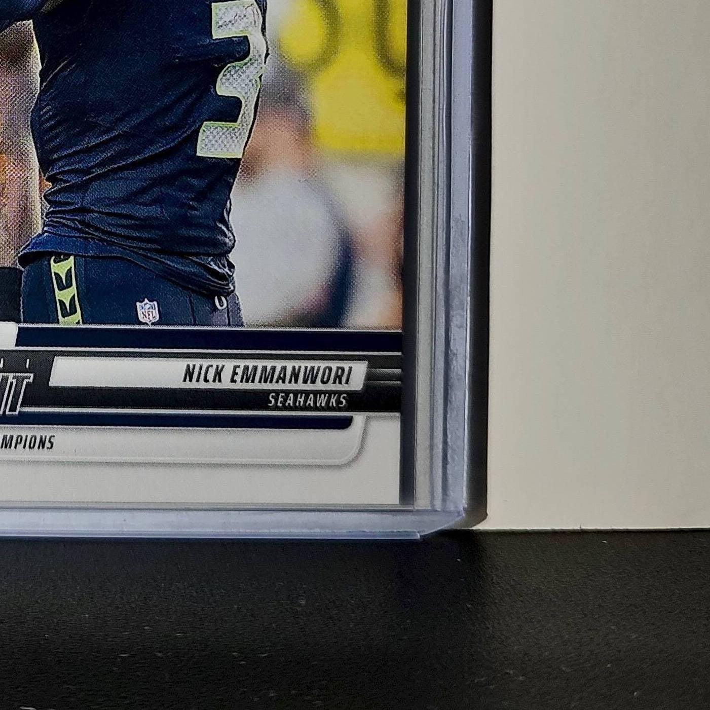 Nick Emmanwori Rookie 2026 Panini NFL Super Bowl LIX Champions #24 Card Seahawks