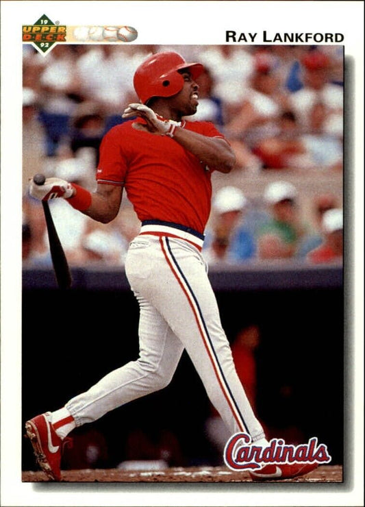 Ray Lankford 1992 Upper Deck MLB #262 Baseball Card St. Louis Cardinals
