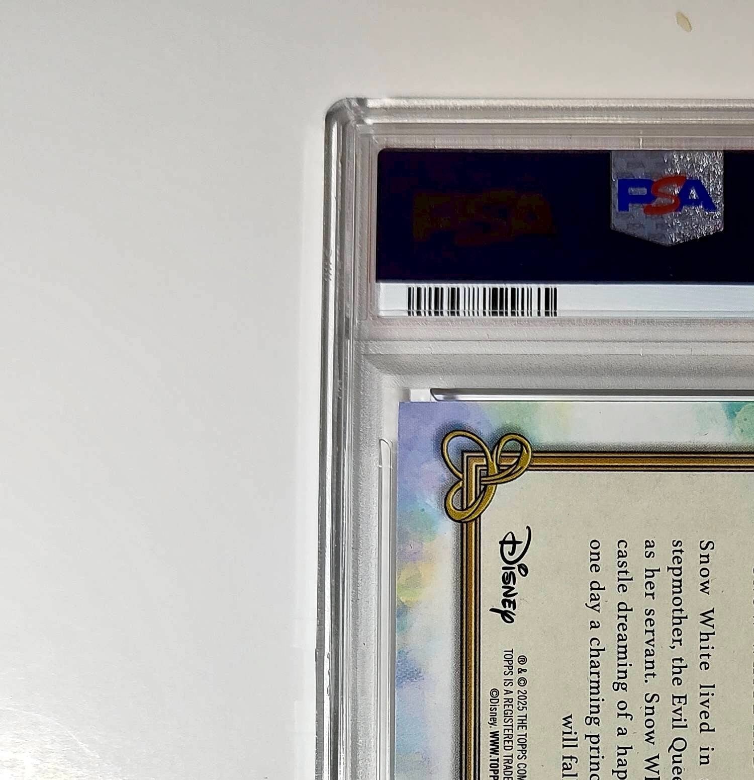 The Queen's Castle 2025 Topps Disney #C-1 Card PSA 9 MT