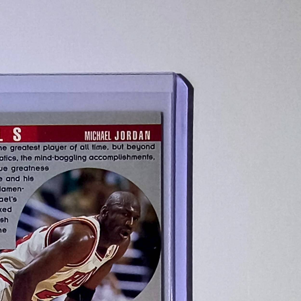 Michael Jordan 1995-96 Collector's Choice #324 Basketball Card Chicago Bulls