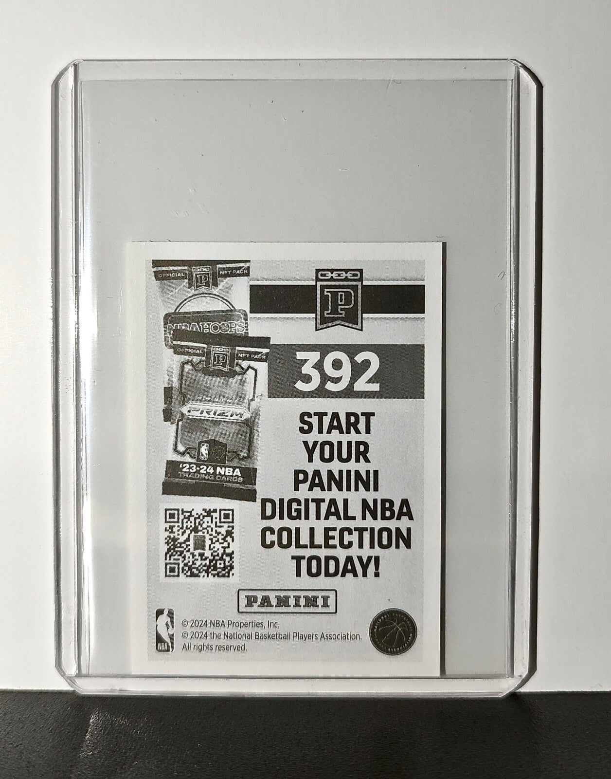 Logo 2024-25 Panini NBA #392 Sticker Card Minnesota Timberwolves