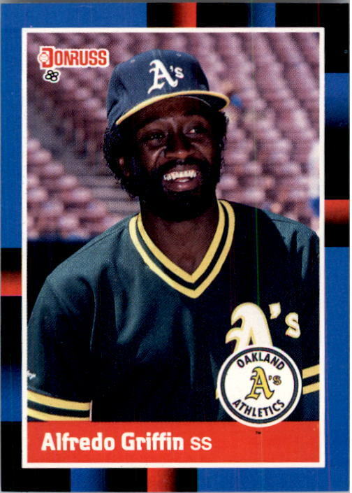 1988 Alfredo Griffin Donruss Baseball Card #226