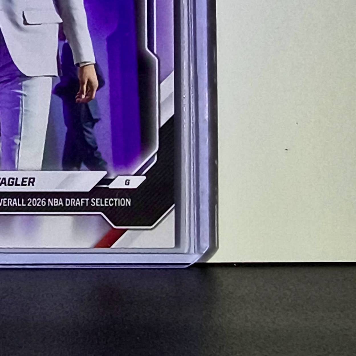 Keaton Wagler Rookie 2026-27 Topps NBA Draft Night KWAG Card LA Clippers