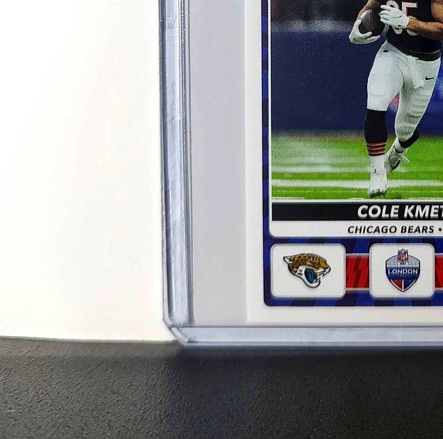 Cole Kmet 2025 Panini NFL #13 London Games Sticker Chicago Bears