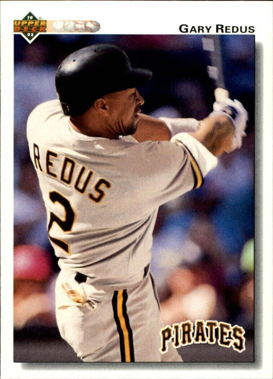 Gary Redus 1992 Upper Deck MLB #519 Baseball Card Pittsburgh Pirates