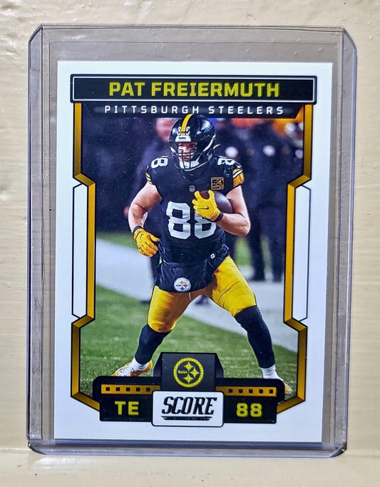 Pat Freiermuth 2023 Panini NFL #220 Score Football Card Pittsburgh Steelers