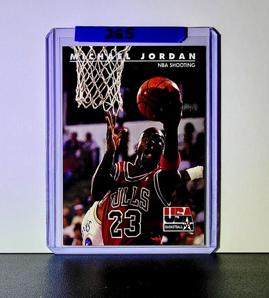 Michael Jordan 1992-93 Skybox USA Basketball #44 Basketball Card Chicago Bulls