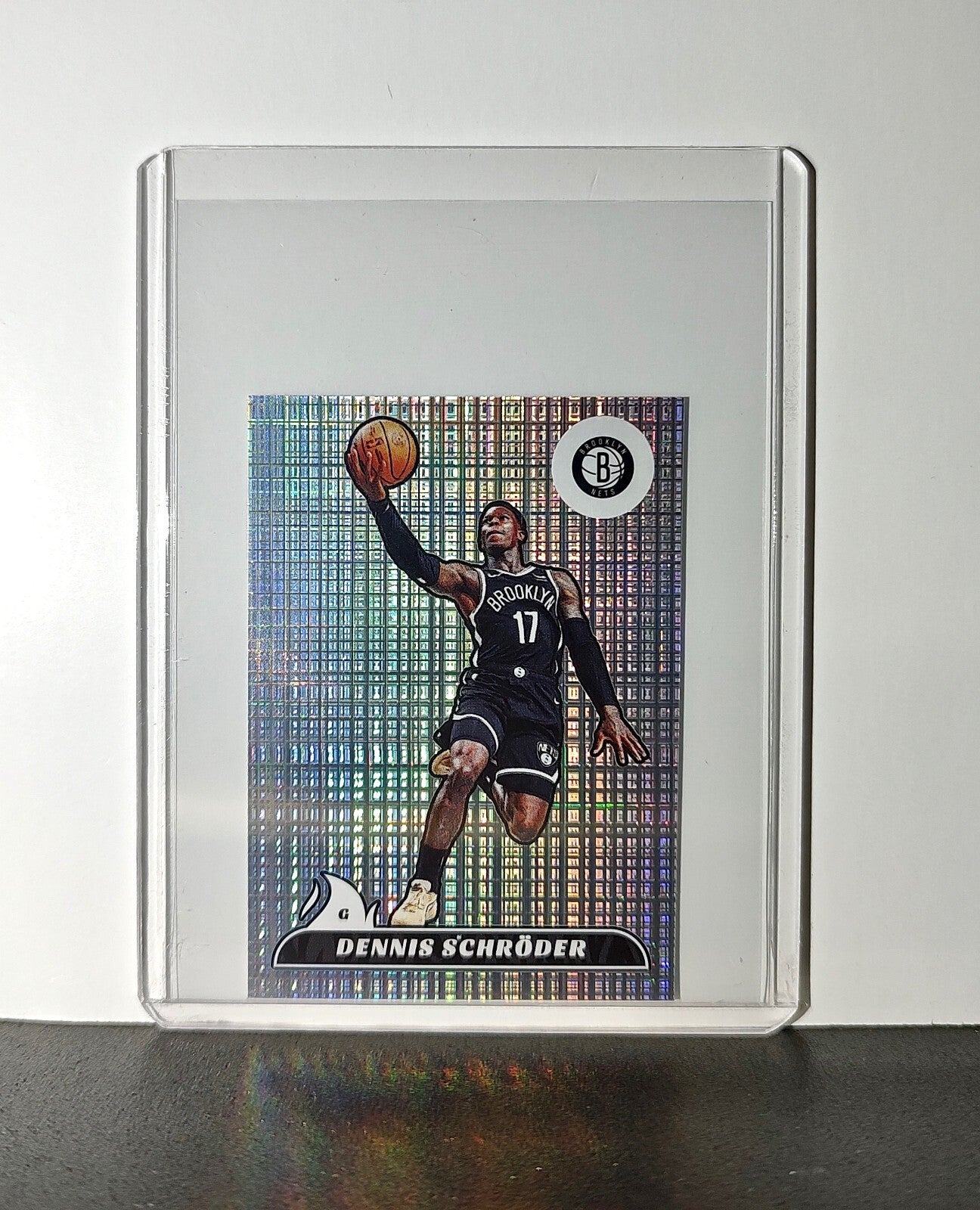 Dennis Schröder 2024-25 Panini NBA #136 Sticker Card Brooklyn Nets