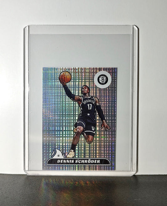 Dennis Schröder 2024-25 Panini NBA #136 Sticker Card Brooklyn Nets