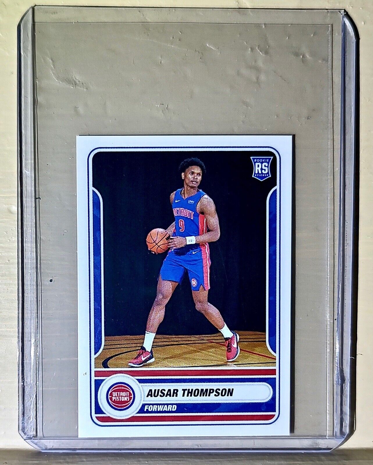 2023-24 Ausar Thompson Panini NBA Basketball #184 Sticker Detroit Pistons