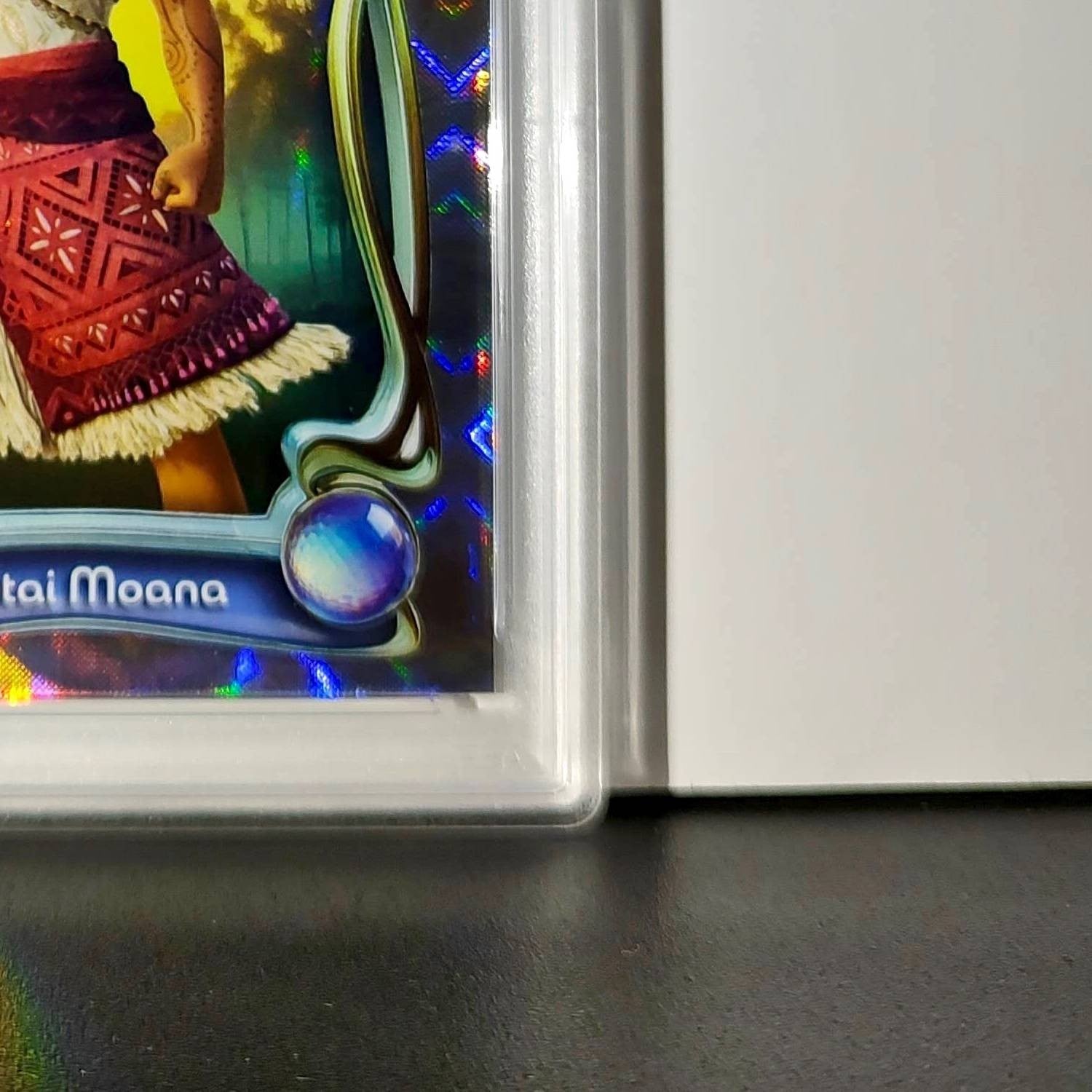 Moana 2025 Topps Disney Wonder #87 Winter Variant Card Moana PSA 9
