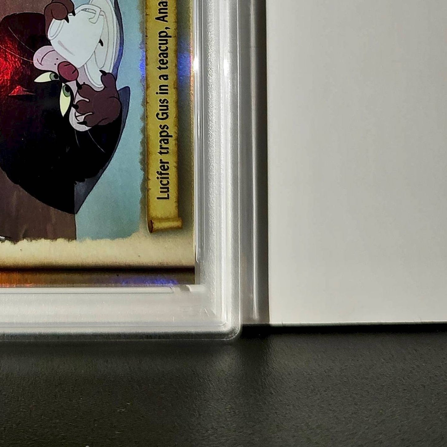 Lucifer traps Gus in a teacup! 2025 Topps Disney #C75-5 PSA 10