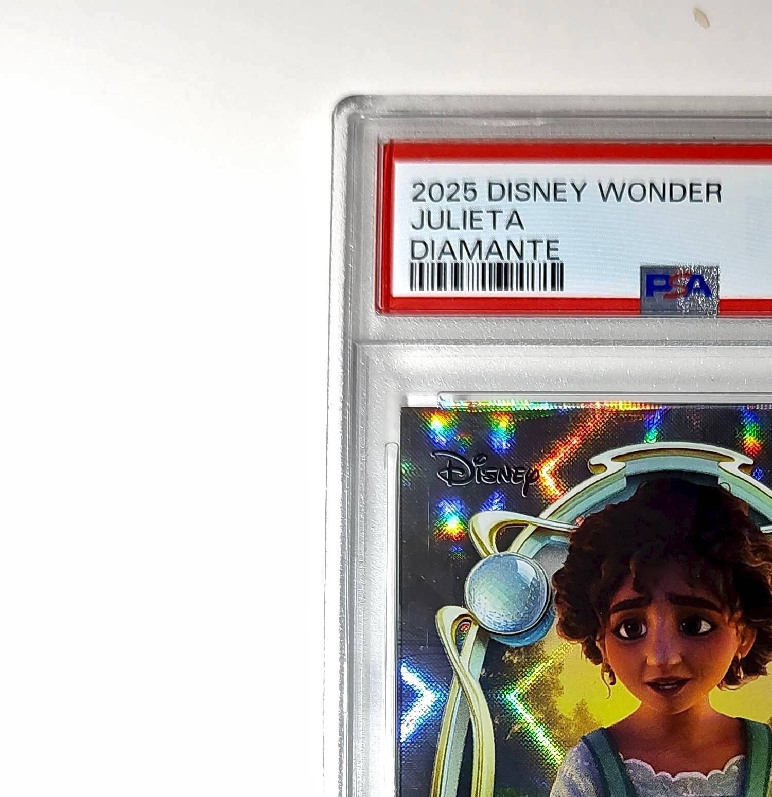 Julieta 2025 Topps Disney Wonder #97 Winter Variant Card Encanto PSA 9