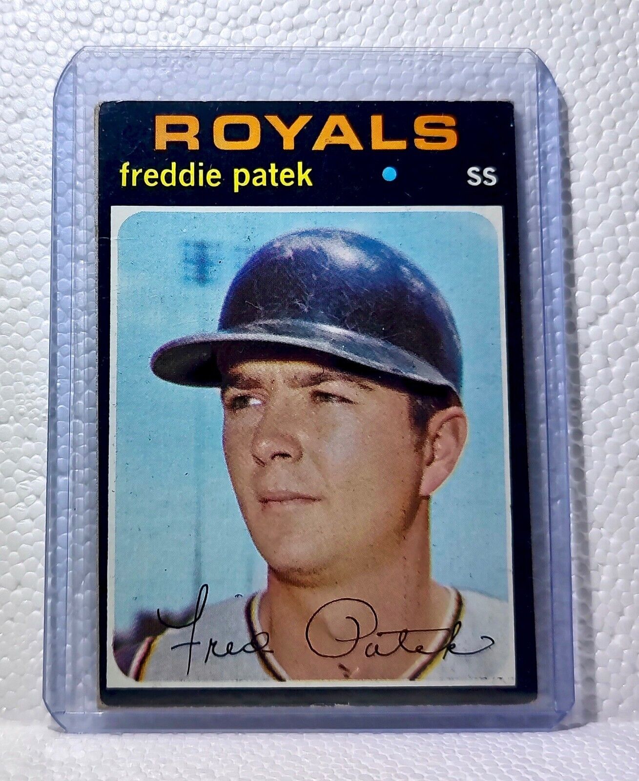 Freddie Patek 1970 Topps MLB #537 Baseball Card Kansas City Royals