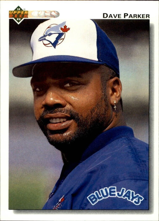 Dave Parker 1992 Upper Deck MLB #522 Baseball Card Toronto Blue Jays