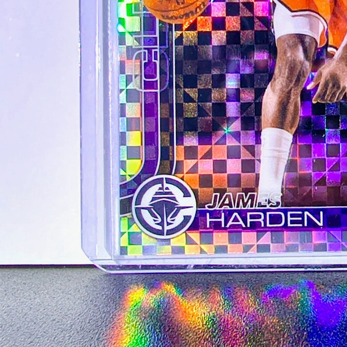 James Harden 2025-26 NBA Topps Chrome Update X-Fractor #33 Card Angeles Clippers